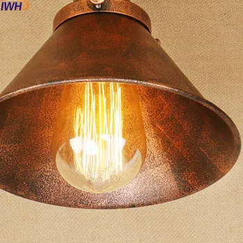 IWHD Ameican Rez Edison LED Stropní Světla Svítidla Obývací Pokoj Lampa Splachovací Mount Průmyslové Stropní Světlo, Svítidla, Osvětlení