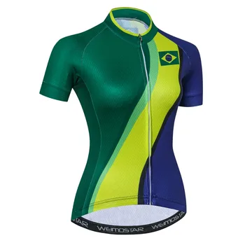 Cyklistický Dres Ženy na Kole Top Tričko Letní Krátký Rukáv MTB 2021 Cyklistické Oblečení Ropa Maillot Ciclismo Závodní Kolo Oblečení