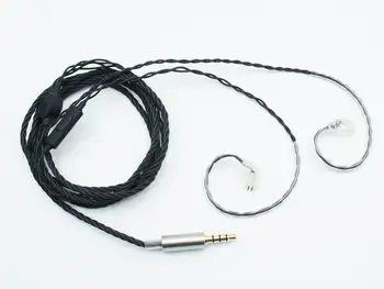 TFZ 2póly 0.78 mm 4 Akcie 5N OFC postříbřené hi-fi Sluchátka, Kabel s Mikrofonem