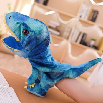 Plyšový dinosaurus loutky plněné plyšové hračky drak maňásek