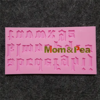 Máma&Pea 1233-35 Doprava Zdarma Čísla A Písmena Silikonové Formy Dort Dekorace Fondant Dort 3D Formy, Potravinářské