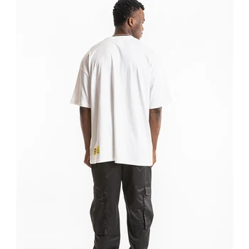 Travis Scott T-shirt Letní Obrázek Tisk Krátký Rukáv Hip Pop Volné Krátký Rukáv Muži