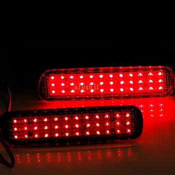 Červenec King Auto LED Brzdová Světla +Noční DRL případě pro Toyota Land Cruiser FJ100 LC100 4500 4700 a Lexus LX470 1998-07, 36ks Led diod