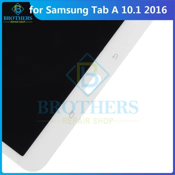 Pro Samsung Galaxy Tab 10.1 2016 SM-T580 SM-T585 P580 P585 LCD Zobrazit Sestavy, Tablety, LCD Displej, Digitizér Dotykové Obrazovky Test