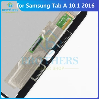 Pro Samsung Galaxy Tab 10.1 2016 SM-T580 SM-T585 P580 P585 LCD Zobrazit Sestavy, Tablety, LCD Displej, Digitizér Dotykové Obrazovky Test