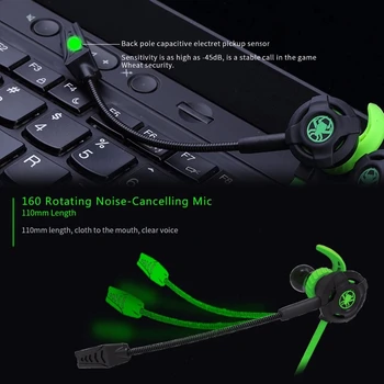Plextone G30 PC Gaming S Mikrofonem Bass V Uchu Hluk Cancelling Sluchátka wire Mic Pro Telefon, Počítač Gamer