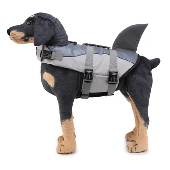 Psí Plavky Žralok Pet Pes záchranné Vesty Letní Pet Oblečení Oxford Prodyšné Float Psí Život Bunda pro Malé Střední Velké Psy