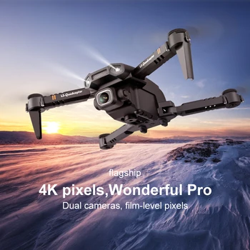2021 Nové Mini Drone XT6 4K 1080P HD Kamera s WiFi Fpv Tlak Vzduchu nadmořská Výška Držet Skládací Quadcopter RC Drone Dítě, Hračka, Dar