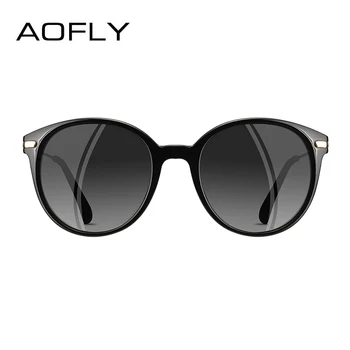 AOFLY Módní Lady Sluneční brýle New Polarizační Brýle Ženy Vintage Slitiny Rám Klasické Značky Designer Odstíny Oculos AF7913