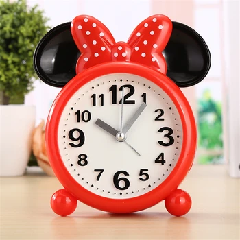 Disney Mickey Minnie Mouse Budík Kreativní Děti, Chlapec Dívka Student Noční Budík Každodenní Nutností Domů, Budík