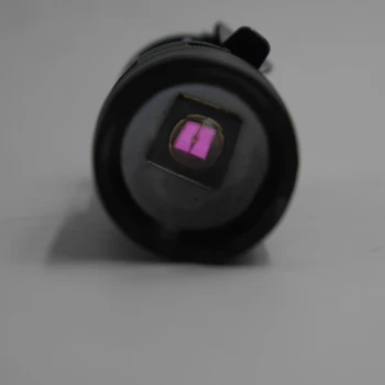 Zoom IR Infračervené LED Svítilna 850nm Oslon SFH 4716S Černá série Noční Vidění Fotoaparát Vyplnit Světlo LED Lampa (1* AA Baterie)