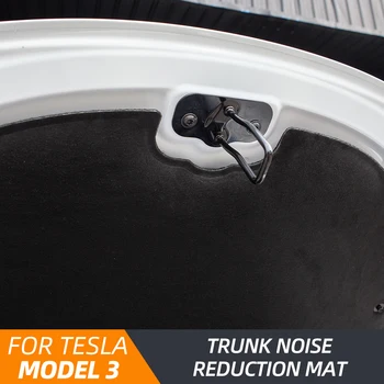 Přední Kapota Motoru Pro Snížení Hluku Mat Zvuková Izolace Bavlna Pad Pro Tesla Model 3 Izolace Ochranný Kryt Samolepka