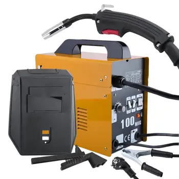 IP21 MIG100 Plynu-Stíněný Svařovací Stroj Profesionální Elektrická Svařovací Stroj Odolný MIG Weldering Zařízení EU Plug
