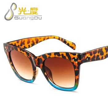 Tom ford cat eye sluneční brýle, ženy 2020 trendy produkty leopard čaj tf dámské sluneční brýle big nadrozměrných oculos de sol feminino