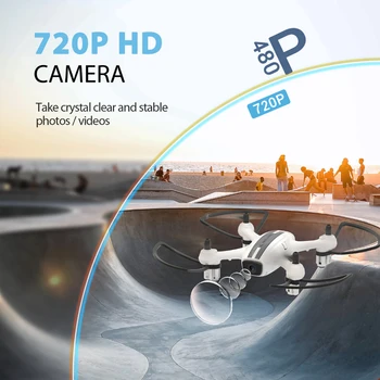 SNAPTAIN SPC60XQ Drone s HD 720P Profesionální Široký Úhel Kamery, WiFi FPV RC Kvadrokoptéra Výška Držet Bezpilotní Vrtulník Hračky