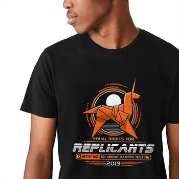 Kulatý Límec Rovná Práva Pro Replikanty Blade Runner 2049 Film T Shirt Populární Pro muže Čistě Bavlněné Tričko S-6XL