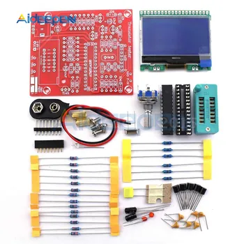 LCD M328 Tranzistor Tester DIY Kit LCR Dioda Triode Kapacitní ESR Metr Napětí PWM obdélníkovou Vlnou Frekvence Generátoru Signálu