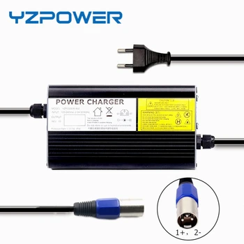 YZPOWER 100-130V or220-240V Lithiová Baterie 50.4 V. 5A Jediném napětí Nabíječka Pro 44.4 V 18ah Li-Ion, Lipo Battery Pack Smart Ebike