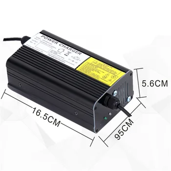 YZPOWER 100-130V or220-240V Lithiová Baterie 50.4 V. 5A Jediném napětí Nabíječka Pro 44.4 V 18ah Li-Ion, Lipo Battery Pack Smart Ebike