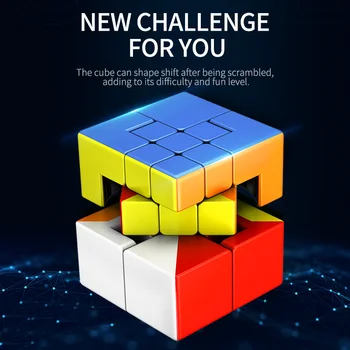 MoYu Meilong. Loutkové I II 2x2 3x3 Kostky V Cube Stickerless Ovázanou Magic Puzzle Cube Vzdělávací Hračky Pro Děti