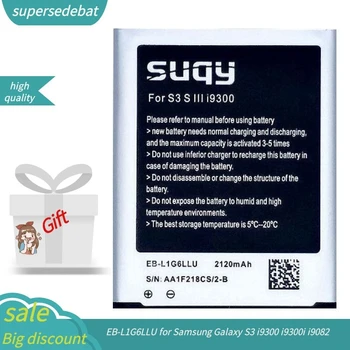 Supersedebat EB-L1G6LLU Baterie pro Mobilní telefon Samsung Galaxy S3 S 3 I9300 I9300i I9082 I9060 R530 Bateria pro Samsung S3 Batterie