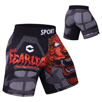 Cody Lundin Pánské MMA Šortky Vlastní OEM Design Školení Nosit Módní Sportovní Kalhoty