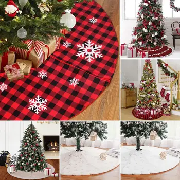 48 Palcový Veselé Vánoční Ozdoby Pro Domácí 2020 Vánoční Strom Sukně Vánoční Strom Ornament Navidad Vánoce Noel Nový Rok 2021