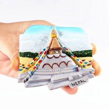 Turistický suvenýr lednice magnet lednička vložit magnet Bhútán Vietnamu, Laosu, myanmaru, Nepálu, Kambodži 3d kolekce suvenýrů dárek