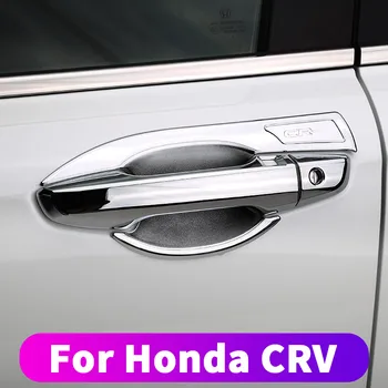 Pro Honda CRV CR-V roce 2017 2018 2019 kliky dveří mísy dekorace auto samolepky odolné proti poškrábání, škrábance