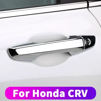 Pro Honda CRV CR-V roce 2017 2018 2019 kliky dveří mísy dekorace auto samolepky odolné proti poškrábání, škrábance