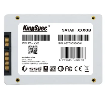 Kingspec 240GB SATA3 SSD Hdd 2,5 Palcový SATA III 256gb Solid State Drive Kompatibilní s SATA 2 SSD pro Notebook Desktop
