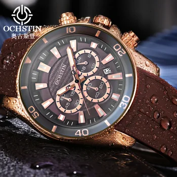 OCHSTIN 2019 Moderní Hodinky Muži Sportovní Náramkové hodinky Luxusní Značky Vojenské Armády Pro muže Hodiny Quartz relogio masculino