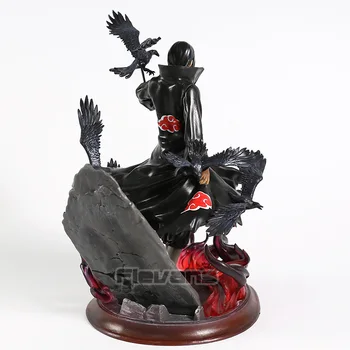 Naruto Shippuden Uchiha Itachi s Crow PVC Obrázek Socha Sběratelskou Model Hračka Brinquedos Figurka