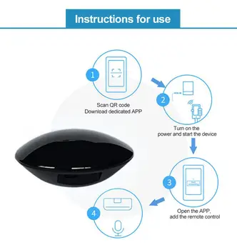 Tuya inteligentní bezdrátové univerzální dálkové ovládání inteligentní život domácí Bezdrátové vzduch myš iptv smart home senzor dálkového ovládání apple tv