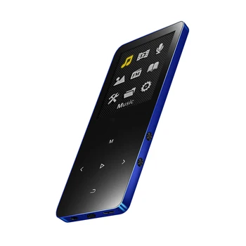 Nová Verze X2 Bluetooth Hudební Přehrávač MP3 s dotykovým displejem a vestavěný 4G 8G 16G hi-fi Přenosný přehrávač walkman s Rádiem FM / Záznam