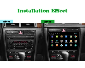 Android 9.0 Auto Rádio Multimediální Video Přehrávač, GPS Navigace Pro Audi A6 C5 1997 - 2004 S6 2 1999 - 2004 RS6 1 2002 - 2006 OBDII