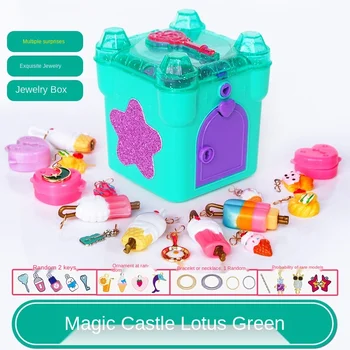 Surprise Blind Box Poklad Princezny Kouzelného Zámku-Hračky pro Dívky Vánoční Dárek