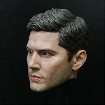 Skladem Měřítku 1/6 Dean Winchester hlavy sochařství model v Nadpřirozené fit 12 