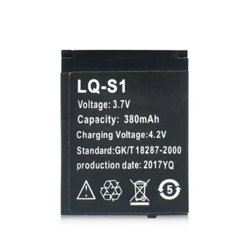 LQ-S1 3.7 V 380mAh Nabíjecí Li-ion Polymer Baterie Pro Chytré Hodinky DZ09 QW09 W8 A1 V8 X6 HLX-S1 DJ-09 AB-S1 M9 FYM-M9