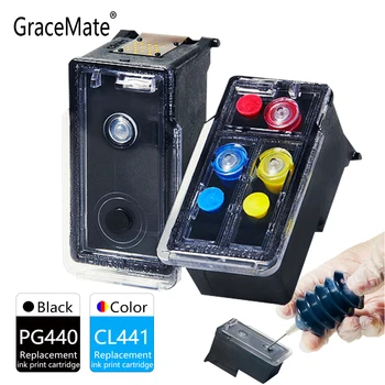 GraceMate PG 440 CL 441 Náplň Inkoustová Kompatibilní Cartridge pro Canon MX438 MX518 MX378 MG2180 MG3180 MG4180 MG4280 MG2140 Tiskárny