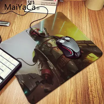 MaiYaCa Star Wars Boba Fett Trvanlivé Gumovou Podložku pod Myš Podložka Gamer Gaming Keyboard Mat Počítače Tablet anime Myši myši mat