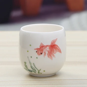 LUWU čínské keramické čajové pohár porcelánové šálky 240ml