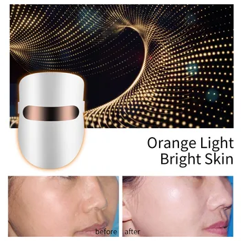 LED Photon Obličejové Masky světelná Terapie Elektrické Tvář Masér Omlazení Pleti Anti-Stárnutí, Akné, proti Vráskám Odstranění SPA Beauty Stroj