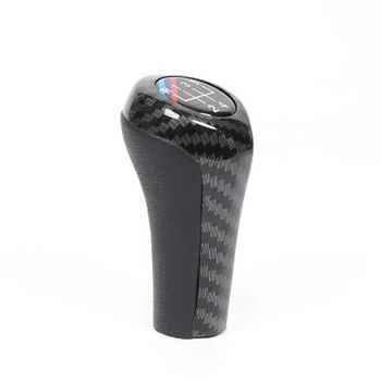 5/6 Rychlostí Auto Gear Shift Knob Auto Manuální Převodovky Kryt Páky Pro BMW E36 E39 E46 E90 E34 Řady X