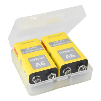 9v usb 500mah baterie 9v 6f22 micro usb lithium dobíjecí baterie pro Multimetr Mikrofon, Dálkové Ovládání masér ktv použití 9