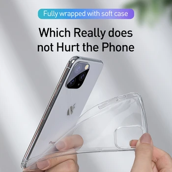 Baseus Telefon Pouzdro Pro iPhone 11 Max 2019 Nejnovější Coque Ultra Tenké, Měkké TPU Silikonový Zadní Kryt Pro iPhone XI 11r případě