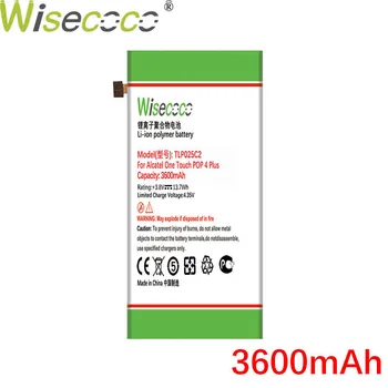Wisecoco 3800mAh TLP025C1 TLP025C2 Baterie Pro Alcatel One Touch POP 4 Plus 4+ 5056D 5056A 5056N 5056O 5056W Telefon+Měřicí Kód