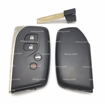 Datong Světě Auto Smart Auto Klíč Pouzdro Pro Lexus LS460 LS600h 2016 Auto Dálkové Klíč Kryt Nahradit Klíče od Auta Shell