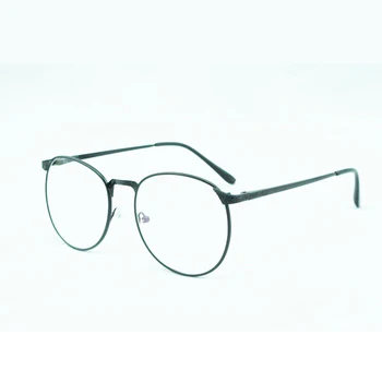 Nový Retro Kulaté Starožitné Brýle Rámy Mužské Full Frame Kovové Šedé čiré Čočky Rámy pro Ženy Optické Brýle UV oculos