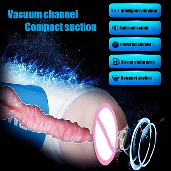 DMM názvem postel třást letadla pohár mužské masturbace Inteligentní indukční vibrační svorky sací sexuální hračky pro muže